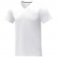 T-shirt Somoto manches courtes col V homme, Couleur : Blanc, Taille : XS