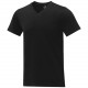 T-shirt Somoto manches courtes col V homme, Couleur : Noir, Taille : XS