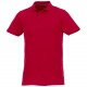 Polo manches courtes homme Helios, Couleur : Rouge, Taille : XS