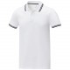 Polo tipping Amarago manches courtes homme, Couleur : Blanc, Taille : XS