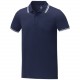 Polo tipping Amarago manches courtes homme, Couleur : Marine, Taille : XS