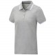 Polo Amarago tipping manches courtes femme, Couleur : Gris, Taille : XS