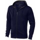 Sweater capuche full zip Arora, Couleur : Bleu Marine, Taille : XS