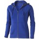 Sweater capuche full zip Arora Femme, Couleur : Bleu, Taille : XS