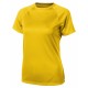 T-shirt Cool Fit Femme Niagara, Couleur : Jaune, Taille : XS