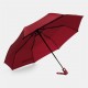 Parapluie anti-tempête Oriana, Couleur : Rouge Foncé
