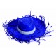 Chapeaux de paille publicitaire FILAGARCHADO, Couleur : Bleu