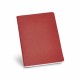 Carnet A5 Ecown - 80 pages lignées, Couleur : Rouge, Taille : A5