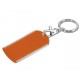 Porte-clés Porte étiquette, Couleur : Orange