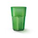 Gobelet publicitaire réutilisable Tritan 40 cl, Couleur : Vert Transparent