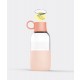 Bouteille en verre 500 ml Fabriquée en France, Couleur : Rose, Option price set : 