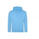 Sweat-Shirt Capuche College Hoodie, Couleur : Hawaiian Blue, Taille : XS