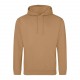 Sweat-Shirt Capuche College Hoodie, Couleur : Caramel Latte, Taille : XS