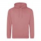Sweat-Shirt Capuche College Hoodie, Couleur : Dusty Rose, Taille : XS