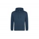 Sweat-Shirt Capuche College Hoodie, Couleur : Ink Blue, Taille : XS