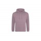 Sweat-Shirt Capuche College Hoodie, Couleur : Dusty Purple, Taille : XS