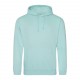 Sweat-Shirt Capuche College Hoodie, Couleur : Peppermint, Taille : XS