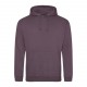 Sweat-Shirt Capuche College Hoodie, Couleur : Wild Mulberry, Taille : XS