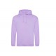 Sweat-Shirt Capuche College Hoodie, Couleur : Lavender, Taille : XS