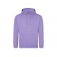 Sweat-Shirt Capuche College Hoodie, Couleur : Digital Lavender, Taille : XS