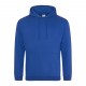 Sweat-Shirt Capuche College Hoodie, Couleur : Royal Blue, Taille : XS