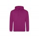 Sweat-Shirt Capuche College Hoodie, Couleur : Festival Fuchsia, Taille : S