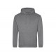 Sweat-Shirt Capuche College Hoodie, Couleur : Graphite Heather, Taille : XS