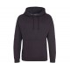 Sweat-Shirt Capuche College Hoodie, Couleur : Black Smoke, Taille : XS