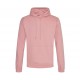 Sweat-Shirt Capuche College Hoodie, Couleur : Dusty Pink, Taille : XS