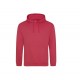Sweat-Shirt Capuche College Hoodie, Couleur : Lipstick Pink, Taille : XS