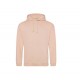 Sweat-Shirt Capuche College Hoodie, Couleur : Peach Perfect, Taille : M
