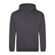 Sweat-Shirt Capuche College Hoodie, Couleur : Storm Grey, Taille : XS