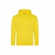 Sweat-Shirt Capuche College Hoodie, Couleur : Sun Yellow, Taille : XS