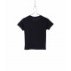 T-shirt Bio Enfant 185 g Spécial Marquage Quadri, Couleur : Noir Profond, Taille : 4 Ans