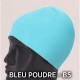 Bonnet de Natation en Latex, Couleur : Bleu poudre - B5