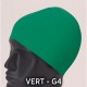 Bonnet de Natation en Latex, Couleur : Vert - G4