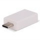 Adaptateur USB-C vers USB-A, Couleur : Blanc