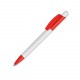 Stylo Kamal opaque, Couleur : Blanc / Rouge