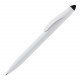 Stylo stylet Touchy, Couleur : Blanc / Noir, Taille : 