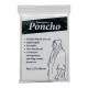 Poncho protège pluie, Couleur : Transparent Blanc