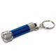 Porte-clés mini torche, Couleur : Bleu