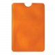 Porte-carte anti-clonage non-rigide, Couleur : Orange