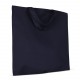 Sac shopping OEKO-TEX ® couleur court 140g/m² 38 x 42 cm, Couleur : Bleu Foncé
