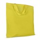 Sac shopping OEKO-TEX ® couleur court 140g/m² 38 x 42 cm, Couleur : Jaune