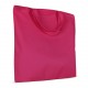Sac shopping OEKO-TEX ® couleur court 140g/m² 38 x 42 cm, Couleur : Rose