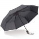 Parapluie pliable automatique 23”, Couleur : Noir