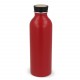 Bouteille d'eau Jekyll en aluminium recyclé 550ml, Couleur : Rouge Foncé