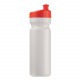 Bidon sport Design 750 ml, Couleur : Blanc / Rouge