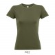 Tee Shirt SOL'S REGENT femme, Couleur : Army, Taille : S