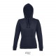 Sweat SOL'S SPENCER Femme, Couleur : French Marine, Taille : XS